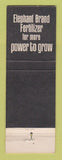 Matchbook Cover - Elephant Fertilizer Minneapolis MN