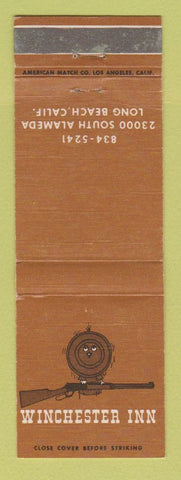 Matchbook Cover - Winchester Inn Long Beach CA