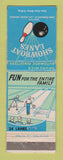 Matchbook Cover - Showboat Lanes Bowling Las Vegas NV WEAR