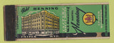 Matchbook Cover - Hotel Henning Casper WY WORN