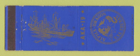 Matchbook Cover - Alpha Dragon USS Thuban Navy