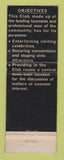 Matchbook Cover - Inalnd Empire Breakfast Club Spokane WA WEAR
