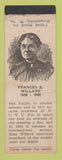 Matchbook Cover - Frances Willard Famous Women WEAR