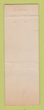Matchbook Cover - Frances Willard Famous Women WEAR