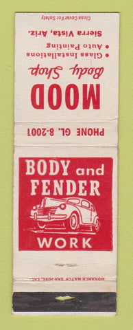 Matchbook Cover - Mood Boy Shop Sierra Vista AZ
