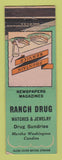 Matchbook Cover - Ranch Drug Jewelry