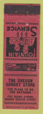 Matchbook Cover - Oregon Sundry Store WEAR