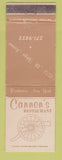 Matchbook Cover - Cannon's Restaurant Rochester NY WEAR
