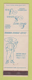 Matchbook Cover - Lazy Susan Inn Woodbridge VA