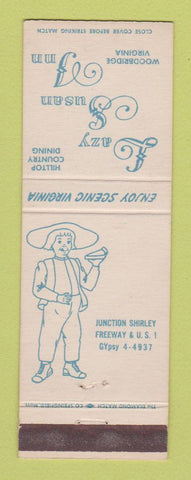Matchbook Cover - Lazy Susan Inn Woodbridge VA