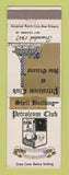 Matchbook Cover - Petroleum Club of New Orleans LA