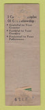 Matchbook Cover - Odd Fellows Rebekahs Pittsburgh PA WHITE