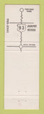 Matchbook Cover - Casino 93 Jackpot NV
