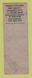 Matchbook Cover - Hotel Desoto Hot Springs AR WEAR