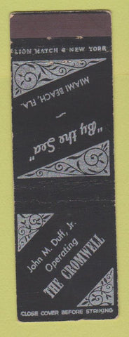 Matchbook Cover - The Cromwell Miami Beach FL