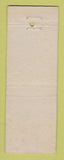 Matchbook Cover - Columbus OH Press Club WEAR