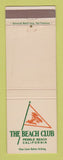 Matchbook Cover - The Beach Club Pebble Beach CA
