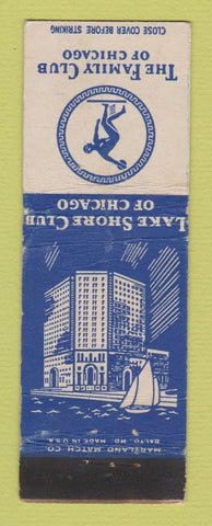 Matchbook Cover - Lake Shore Club of Chicago IL WEAR