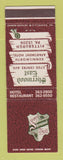 Matchbook Cover - Sherwood East Pittsburgh PA hotel