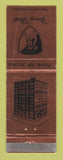 Matchbook Cover - Yancey Hotel Grand Island NE
