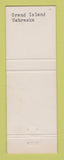 Matchbook Cover - Yancey Hotel Grand Island NE
