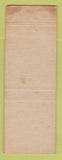 Matchbook Cover - F and N Market Oakland CA WEAR