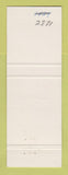 Matchbook Cover - Frontenac Lanes Bowling Billiards QC