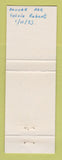 Matchbook Cover - Marche Favori QC WEAR