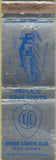 Matchbook Cover - Orlinda Country Club Orlinda CA