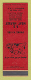 Matchbook Cover - BC Meat Market Victoria BC