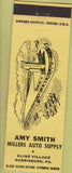 Matchbook Cover - Amy Smith Millers Auto Supply Harrisburg PA