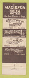 Matchbook Cover - Hacienda Hotel Casino Las Vegas NV