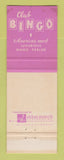 Matchbook Cover - Club Bingo casino Las Vegas NV