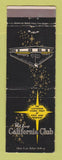 Matchbook Cover - Phil Long's California Club casino Las Vegas NV WEAR
