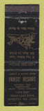 Matchbook Cover - Friess Resort Hubertus WI WEAR