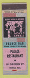 Matchbook Cover - Palace Restaurant Mobile AL WEAR