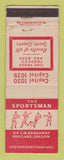 Matchbook Cover - Sportsman Tobacco Store Portland OR
