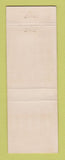 Matchbook Cover - Motel Mesa Tucson AZ WEAR