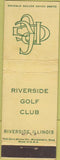 Matchbook Cover - Riverside Golf Club Riverside IL