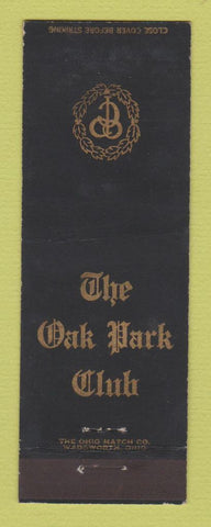 Matchbook Cover - Oak Park Club IL?