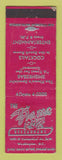 Matchbook Cover - Flame Restaurant Washington DC WORN