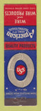 Matchbook Cover - USS Wire Rope Products