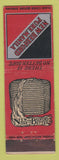 Matchbook Cover - New Bedford Manila Rope MA FEDERAL LONG WEAR