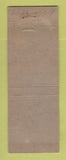 Matchbook Cover - Crescent Laundry Jackson MS