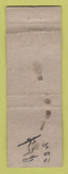 Matchbook Cover - Colonial Bread WEAR