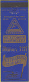 Matchbook Cover - Fleet Reserve Club Annapolis MD
