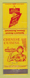 Matchbook Cover - Gung Ho Chinese Restaurant Spokane WA girlie WEAR