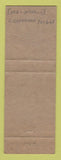 Matchbook Cover - Mighty Basket Stores