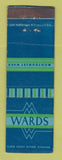 Matchbook Cover - Montgomery Wards Stores CREASE