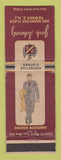 Matchbook Cover - Jack Schwartz Men's Clothes Newark NJ WEAR